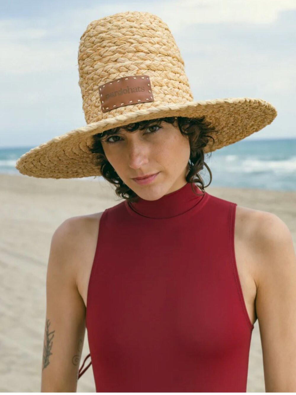 Pascua tall crown raffia hat by Pardo Hats - Picture 4 of 11